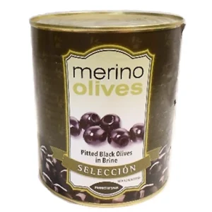Merino Olives Spanish PITTED BLACK OLIVES